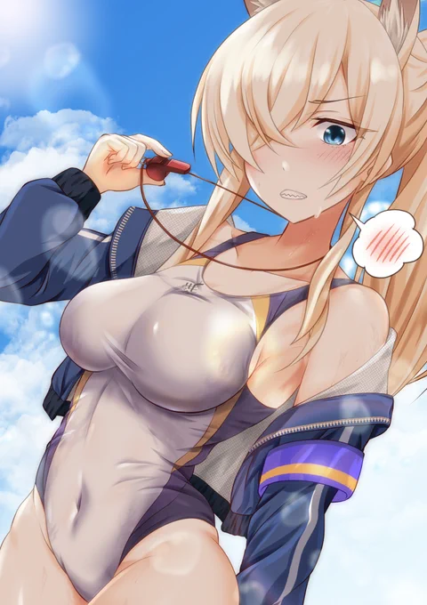 #ブルアカ #尾刃カンナ #水着カンナ 
