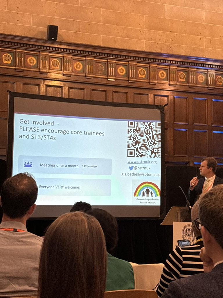Our president <a href="/gbethellUK/">George Bethell</a> is now speaking at the trainees session, come and say hello! 👋 #70thbaps <a href="/BAPS1953/">BAPS</a> <a href="/BAPSCongress/">BAPS Annual Congress</a>