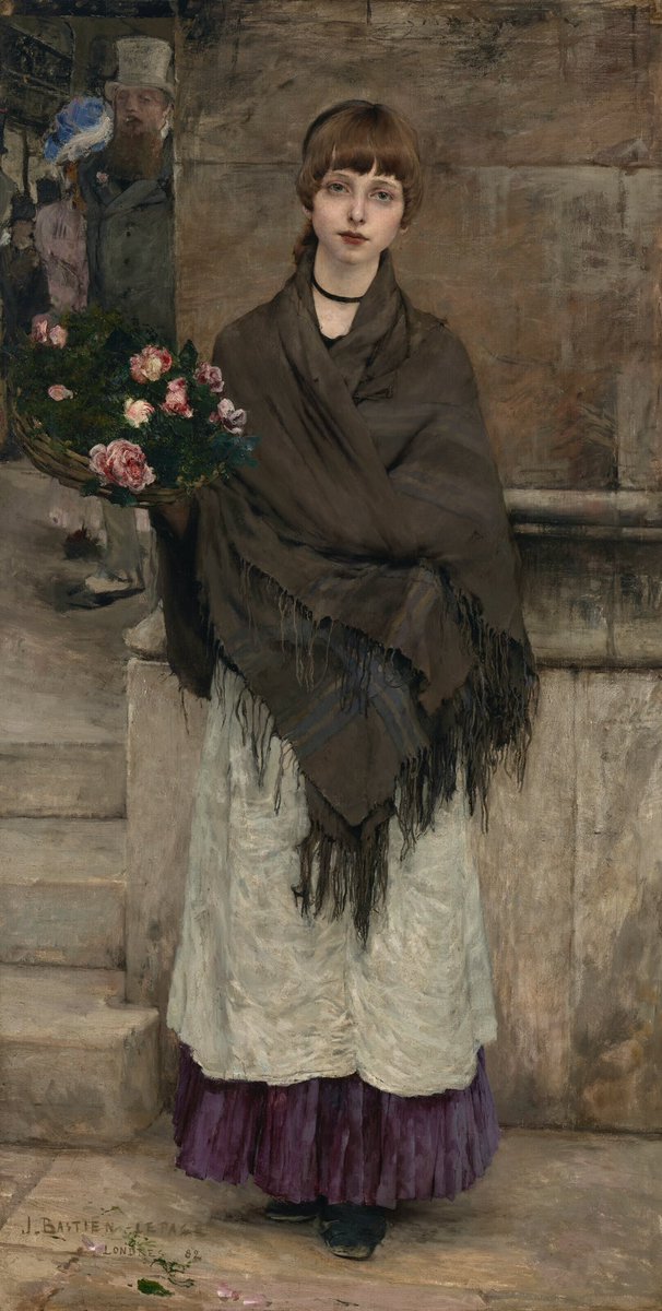 OtepiK_'s tweet photo. Marchande de fleurs à Londres
Jules Bastien-Lepage
1882 https://t.co/JsoQBS5Pe8