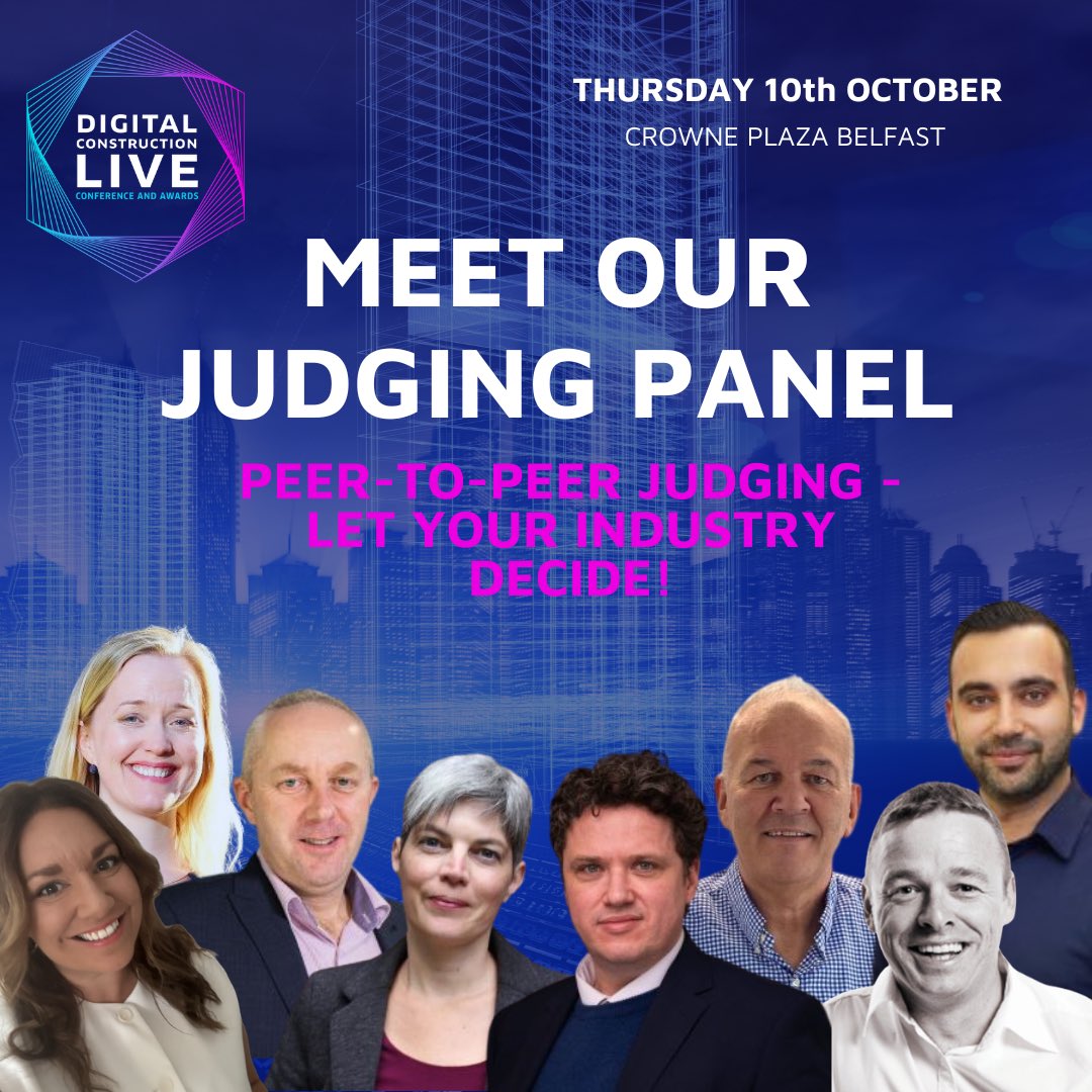 Digital Construction Live (@dcliveni) on Twitter photo 🌟 Meet our Esteemed Judging Panel for the Digital Construction Live Awards 2024! 🌟
Excited to welcome back Jenny Green, <a href="/Paul_DPD/">Paul Wilson</a> , Shervin Yousefzadeh, Grant Robinson, Tara Brooks, and introduce new judges <a href="/StefanMordue/">Stefan Mordue</a> , Mairead Gallagher Morgan & Dr Robin Stubbs
#DCLive24 🌟 Meet our Esteemed Judging Panel for the Digital Construction Live Awards 2024! 🌟
Excited to welcome back Jenny Green, <a href="/Paul_DPD/">Paul Wilson</a> , Shervin Yousefzadeh, Grant Robinson, Tara Brooks, and introduce new judges <a href="/StefanMordue/">Stefan Mordue</a> , Mairead Gallagher Morgan & Dr Robin Stubbs
#DCLive24