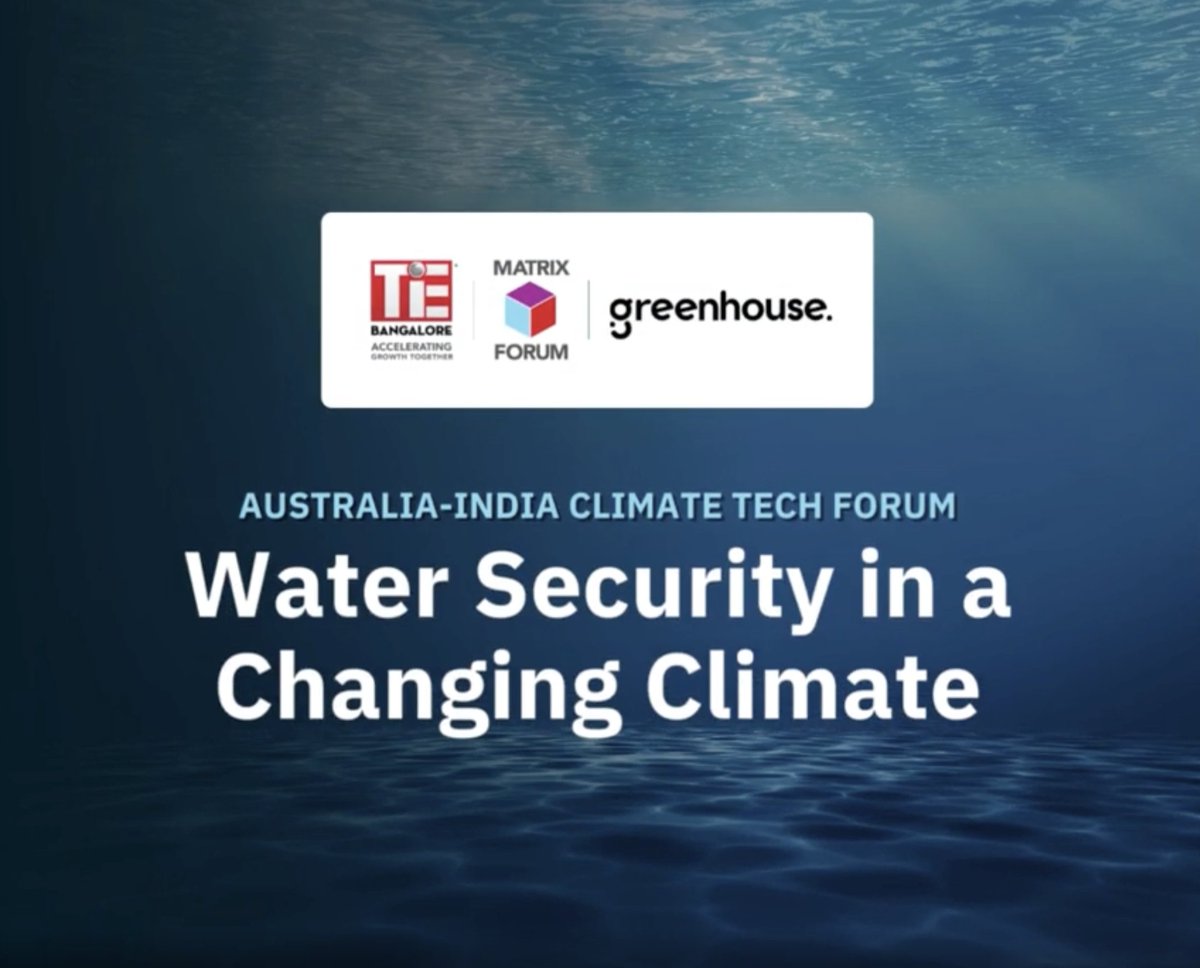 Global Development Incubator (@globaldevinc) on Twitter photo Join GDI in a critical discussion on #ClimateTech and #WaterSecurity this week!
Hosted by <a href="/TiEBangalore/">TiE Bangalore</a>, <a href="/Matrix_Forum/">MatrixForum</a>, & @greenhousetech, the conversation will address one of our planet's most pressing challenges: Water Security in a Changing Climate.
events.tie.org/WaterSecurity/… Join GDI in a critical discussion on #ClimateTech and #WaterSecurity this week!
Hosted by <a href="/TiEBangalore/">TiE Bangalore</a>, <a href="/Matrix_Forum/">MatrixForum</a>, & @greenhousetech, the conversation will address one of our planet's most pressing challenges: Water Security in a Changing Climate.
events.tie.org/WaterSecurity/…
