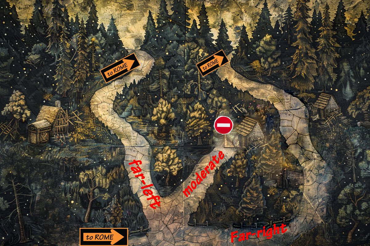 NFTDeSta's tweet photo. #Painting #Art #Web3 #AbstractPaintings #ModernArt #Philosophy #Photo #Colum #choice #election
All roads lead to Rome .....? https://t.co/TtoNyqa1zr