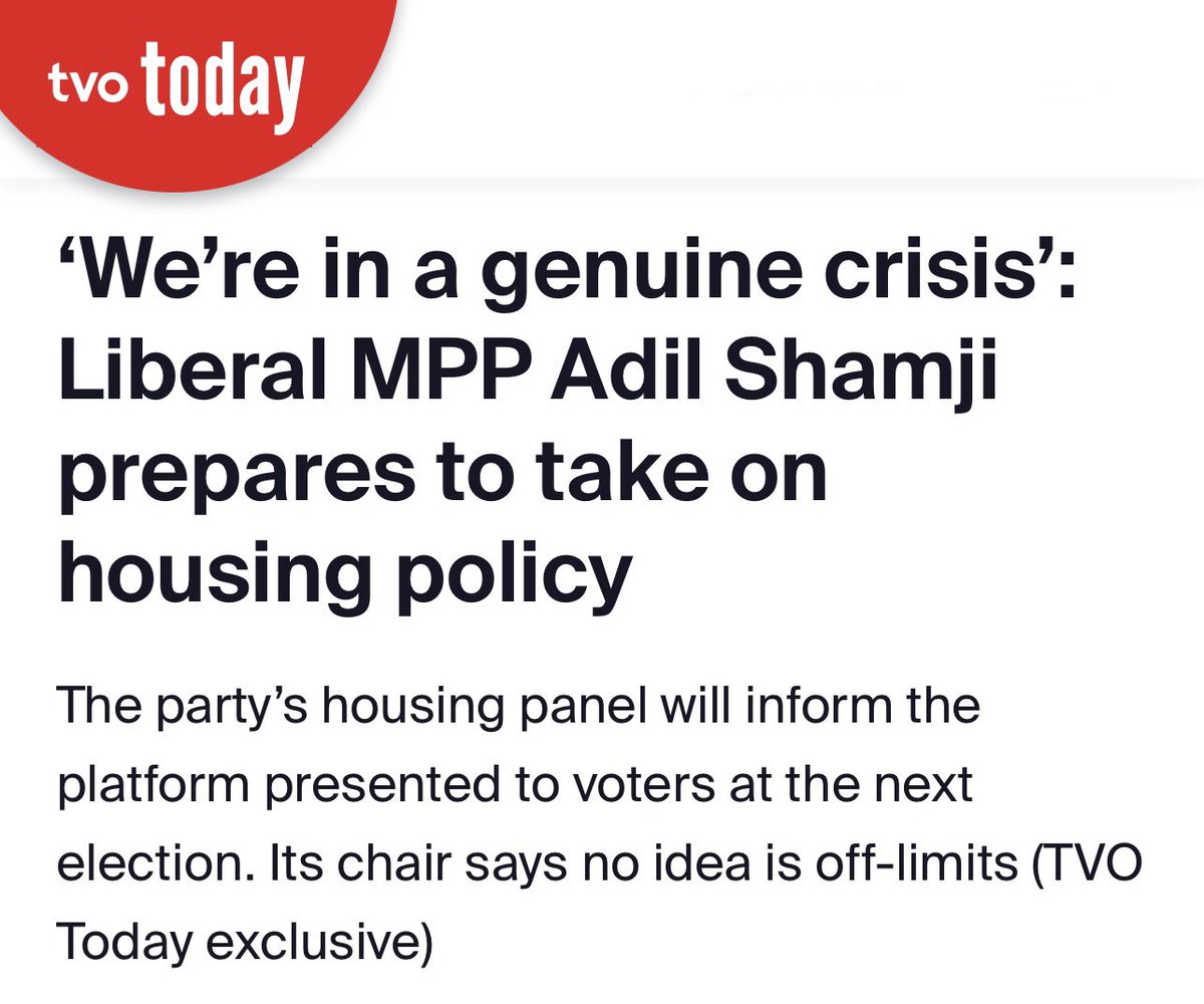 Ontario’s Liberals have always been builders, and we will form a housing plan that works for you, so the next generation has the same shot at the Ontario dream of homeownership as their parents and grandparents.

#onpoli #cdnpoli