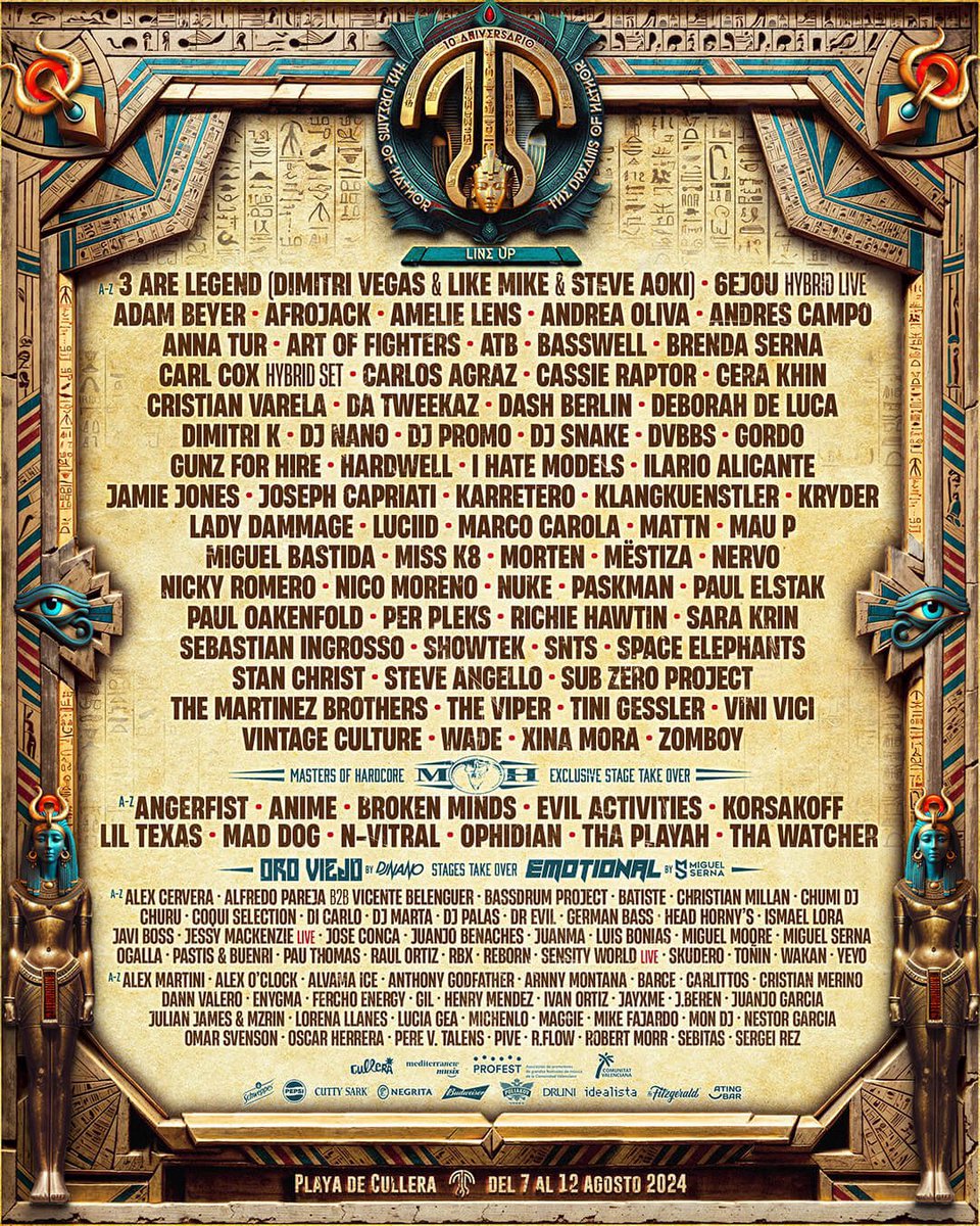 reyessuarezv's tweet photo. VENDO 1 ENTRADA ABONO GENERAL MEDUSA FESTIVAL 10 ANIVERSARIO 9-12 AGOSTO CULLERA (VALENCIA) https://t.co/DLqMZedyQd