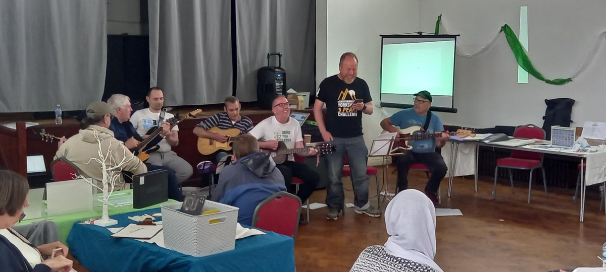 Brilliant 1st birthday celebration of <a href="/BeingYouLeeds/">Being You Leeds</a> today🥳
Incredibly proud to be part of this amazing partnership delivering impactful community wellbeing across the city. 
Great performances from the Sister Songbirds &amp; the Men's Songwriting Groups too!
#TeamLeeds