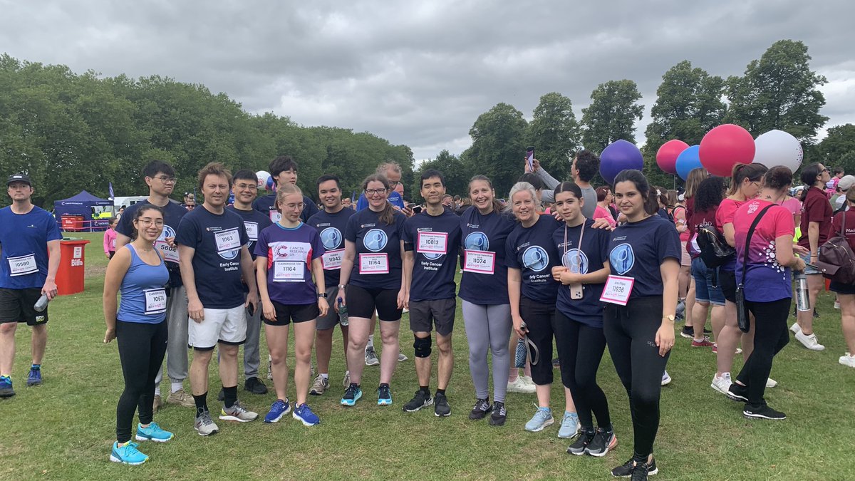 Early Cancer Institute, University of Cambridge (@earlycancercam) on Twitter photo Well done to our 'Early Cancer Detectives' team who took part in the Cambridge <a href="/raceforlife/">Race for Life</a> on Sunday. It was a great event to be a part of, raising funds for groundbreaking research.
There's still time to donate at: fundraise.cancerresearchuk.org/team/early-can… Well done to our 'Early Cancer Detectives' team who took part in the Cambridge <a href="/raceforlife/">Race for Life</a> on Sunday. It was a great event to be a part of, raising funds for groundbreaking research.
There's still time to donate at: fundraise.cancerresearchuk.org/team/early-can…