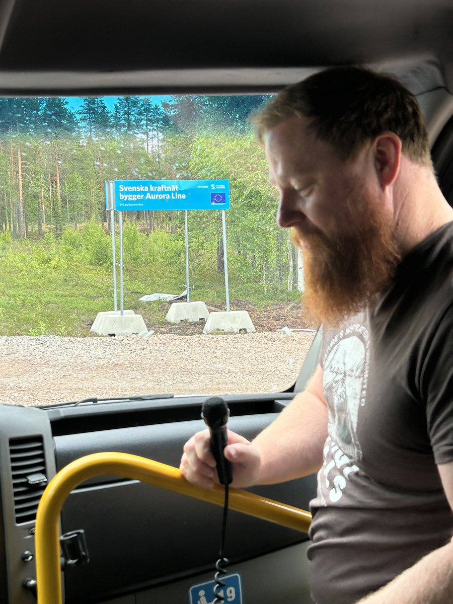 KiiveriTimo's tweet photo. Two days common meeting with @cinea_eu, @svenskakraftnat and @fingrid_oyj. Site visit to Aurora Line. Works are proceeding with accelerated pace. https://t.co/AVhDLlRmLD