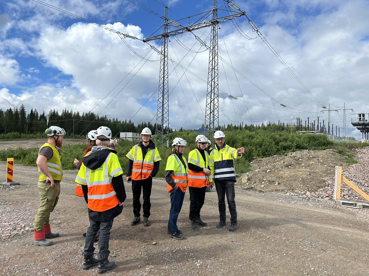 Two days common meeting with <a href="/cinea_eu/">CINEA 🇪🇺</a>, <a href="/svenskakraftnat/">Svenska kraftnät</a> and <a href="/fingrid_oyj/">Fingrid Oyj</a>. Site visit to Aurora Line. Works are proceeding with accelerated pace.