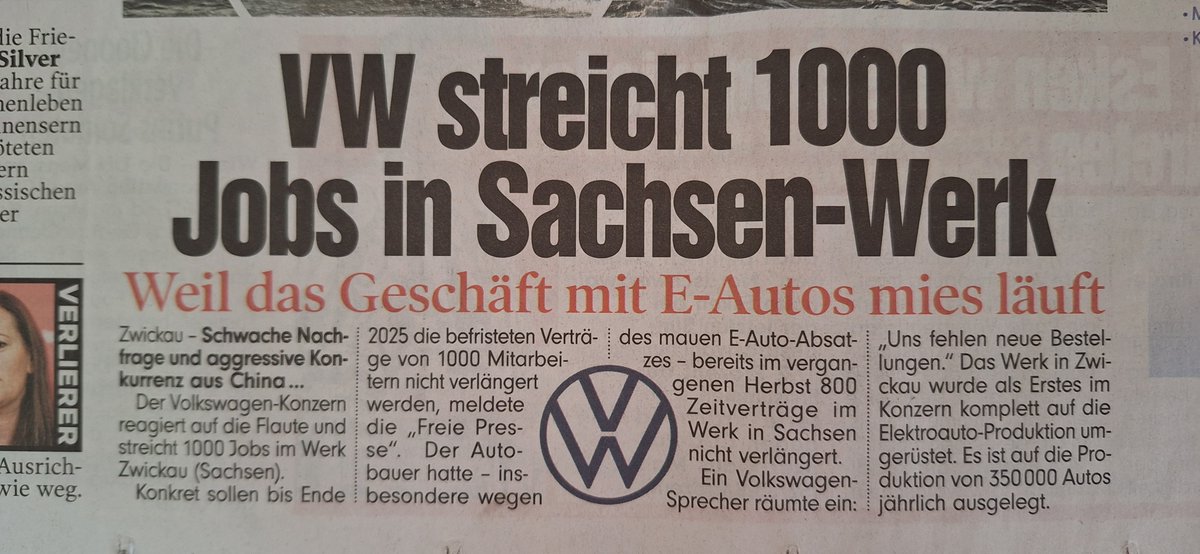 BAngelamerkel's tweet photo. Schwache Nachfrage und aggressive Konkurrenz aus #china_get_out  😂
Jahrelang haben #Merkel &amp; Co. den Chinesen den Arsch gepudert, das haben wir jetzt davon #Deutschland #Sachsen #VW https://t.co/CRW1dsEtHJ