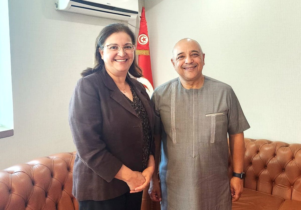1/1 Le Secrétaire exécutif de l'ATAF M. <a href="/LoganWort/">Logan Wort</a> a rencontré la Directrice Générale des Impôts de la Tunisie, Mme Fatiha Gharbi. Ils ont discuté des programmes et de l'assistance technique de l'ATAF et ont parlé du paysage fiscal tunisien. 

#ATAF