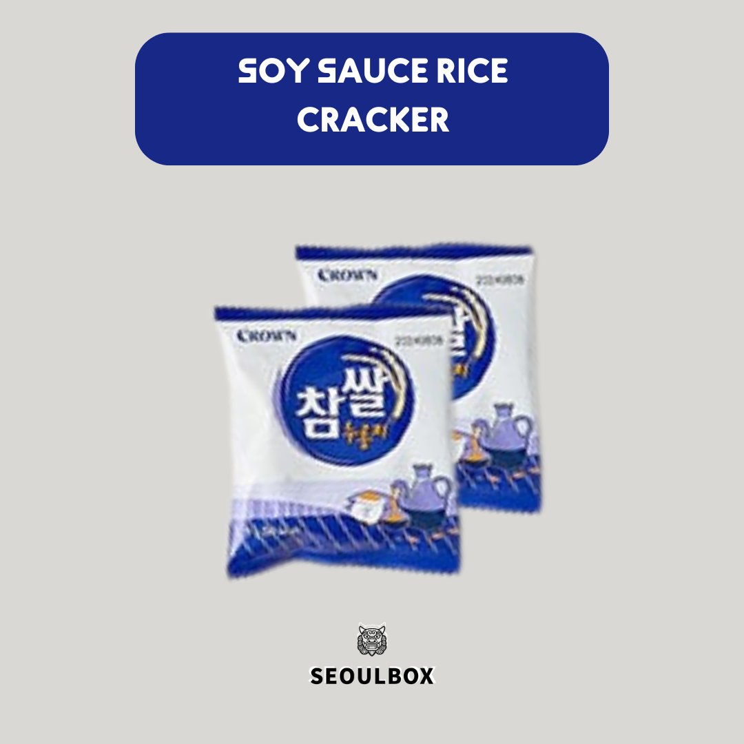 Savory crunch in every bite! 🍚✨ Enjoy the umami goodness of our Soy Sauce Rice Crackers.

Order yours now: myseoulbox.com/pages/seoulbox…

#Koreansnacks #Koreanfood #kpopsnacks #Koreafoodie #unboxyourseoul #seoulbox