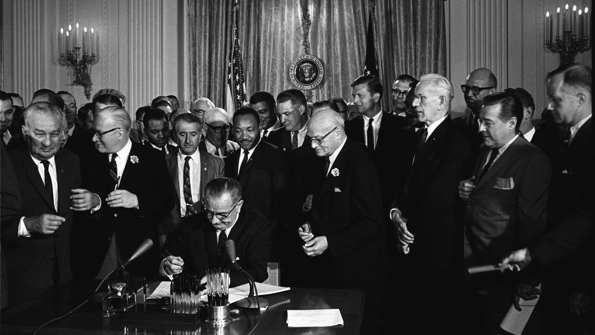 On July 2, 1964 – 60 years ago – President Lyndon B. Johnson signed the Civil Rights Act into law.

Today, ED continues to uphold this law to protect everyone in our school communities from discrimination based on race, color, or national origin: www2.ed.gov/about/offices/…