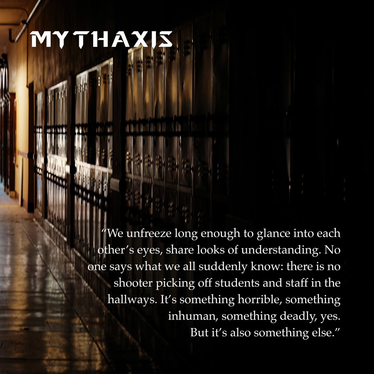 I am so excited to share my horror story “Something Else,” which was published in the latest issue of <a href="/Mythaxis/">MythaxisMagazine</a> Magazine.

Special thanks to Mythaxis for believing in this story, and thanks for reading. 

mythaxis.co.uk/issue-38/somet…