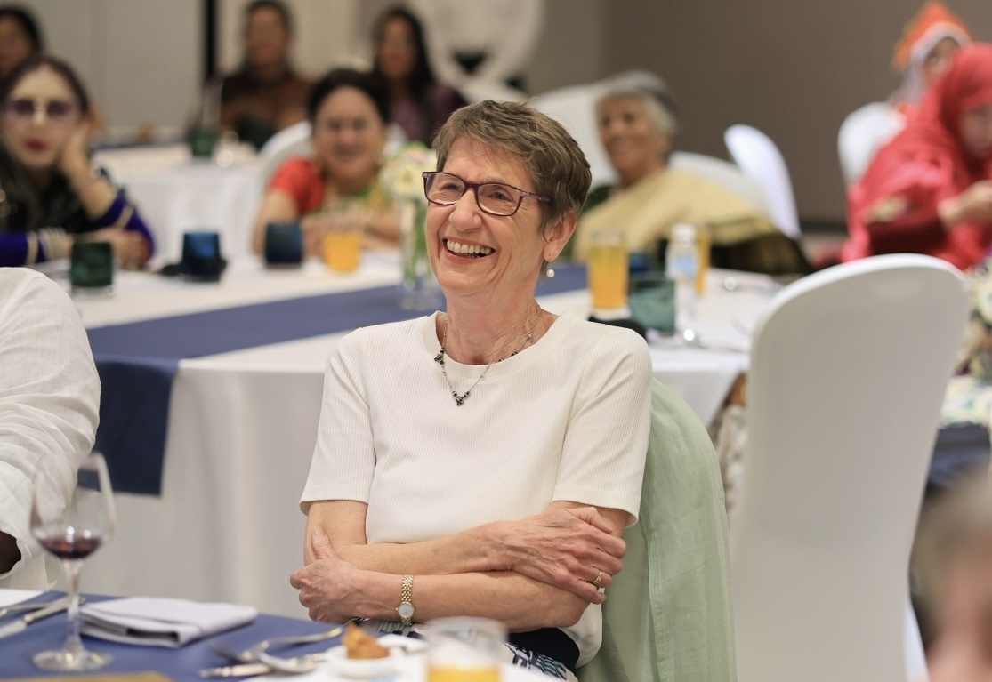 eduintAP's tweet image. 🎉 This evening, we celebrate the exceptional leadership of @eduint President Susan Hopgood in advancing gender equality and women’s empowerment. Her dedication and contributions have made a lasting impact on our community and beyond. Thank you, Susan!