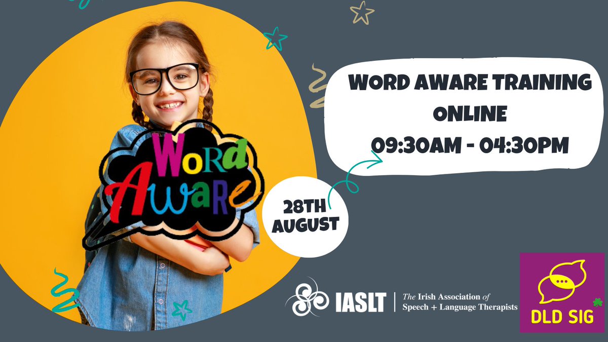 IASLT (@iaslt) on Twitter photo We are delighted to announce that registration is now open for Word Aware Training happening online in August with <a href="/WordAware/">Stephen Parsons</a>. Brought to you by #DLDSIG and #IASLT iaslt.ie/learning-centr… We are delighted to announce that registration is now open for Word Aware Training happening online in August with <a href="/WordAware/">Stephen Parsons</a>. Brought to you by #DLDSIG and #IASLT iaslt.ie/learning-centr…