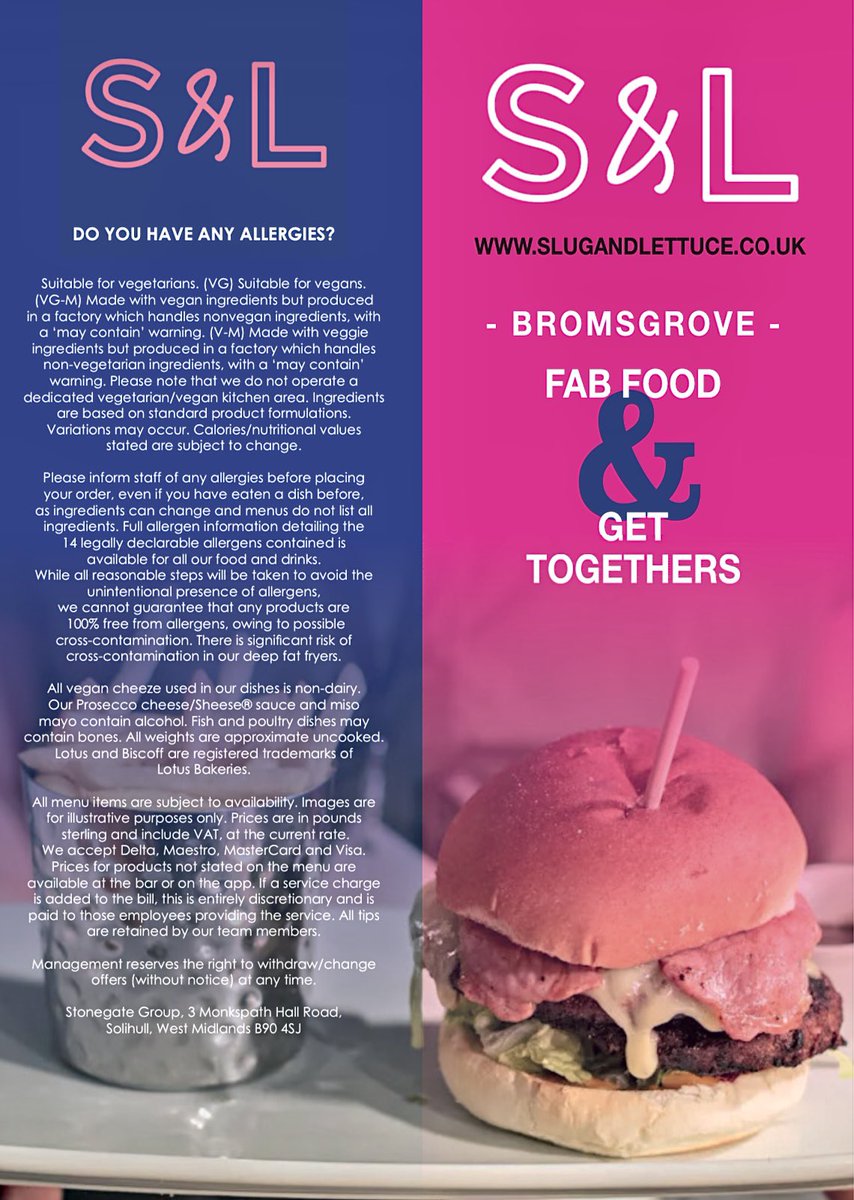 simplysoulnet's tweet photo. Sunday got even better check out the bigger food menu ❤️❤️
See you all this Sunday at simply soul block party at slug &amp; lettuce bromsgrove 💥💥 #slug&amp;lettuce #bromsgrove #daytimeparty #brunch #midlands #worcester #Birmingham https://t.co/sp0wp5rzmr