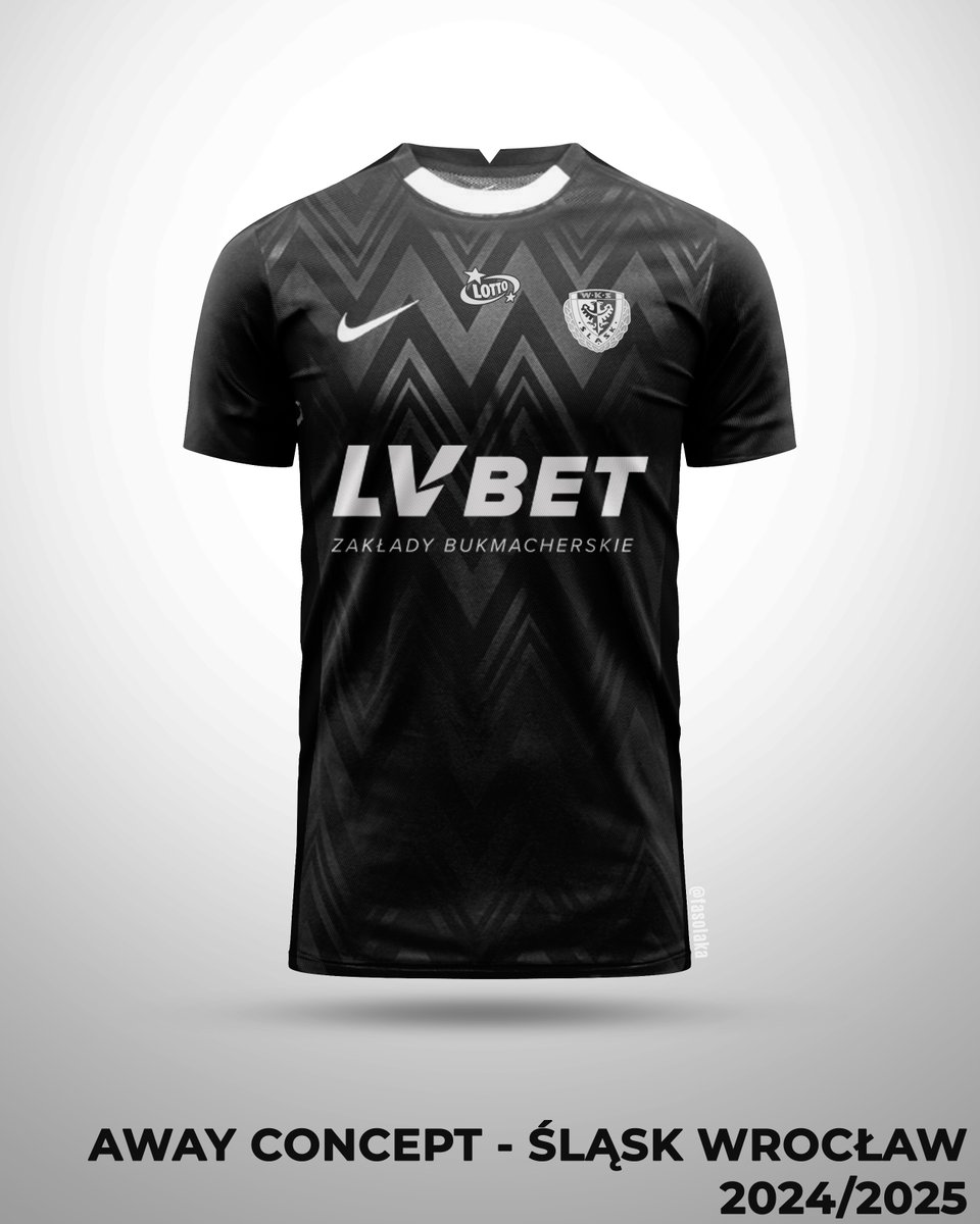 Nie każdy lubi takie wariacje, ale patrząc na dostępne opcji w katalogu NIKE naszła mnie taka myśl, że w wyjazdówka w nowym sezonie mogłaby wreszcie nie być biała. Oko przyciągnęła czerń z nietypowym wzorem, więc to jest mój pomysł na śląskowy wyjazdowy komplet w nowym sezonie 💪