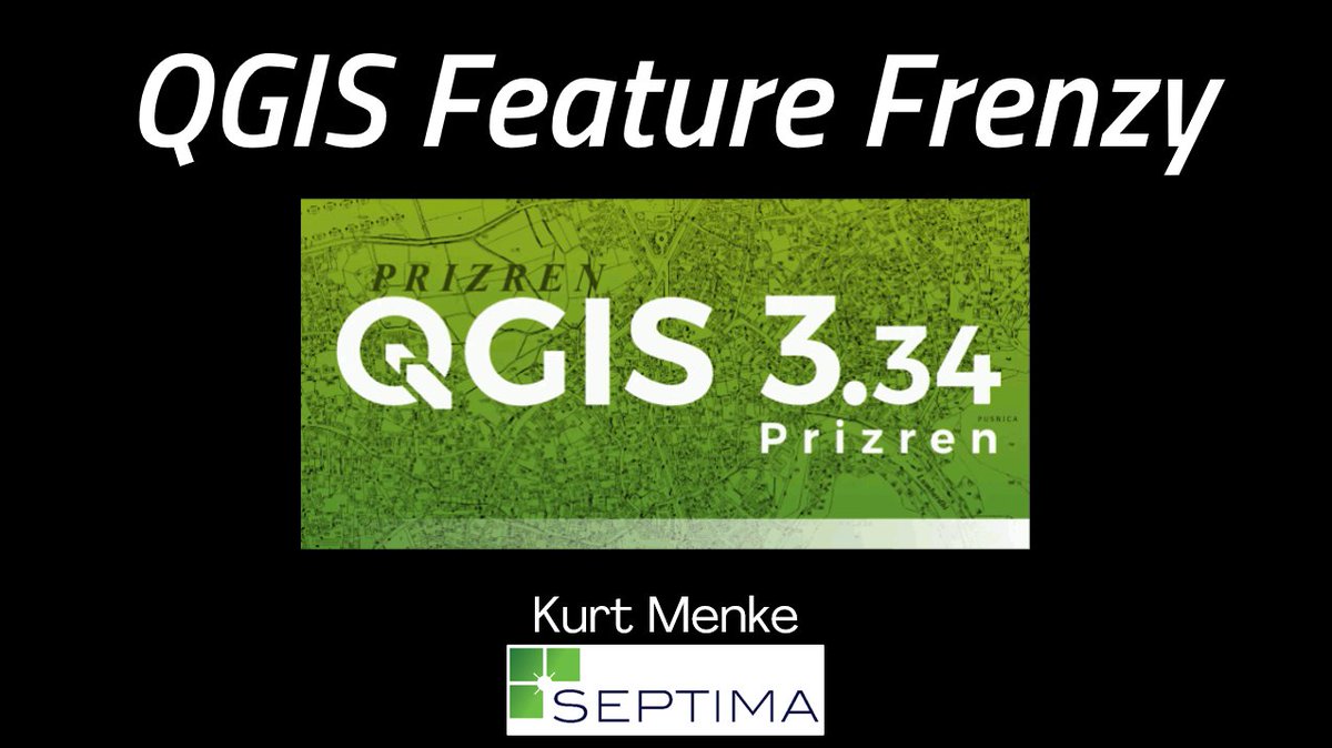 Kurt Menke - @geomenke.bsky.social (@geomenke) on Twitter photo Tomorrow morning at <a href="/foss4ge/">FOSS4G Europe 2025</a> (Van46 ring), I'll present a #QGIS Feature Frenzy.
Come and learn about the new features found in the current LTR (3.34) along with the two latest releases 3.36 Mainenhead, and 3.38 Grenoble - released just last week! Tomorrow morning at <a href="/foss4ge/">FOSS4G Europe 2025</a> (Van46 ring), I'll present a #QGIS Feature Frenzy.
Come and learn about the new features found in the current LTR (3.34) along with the two latest releases 3.36 Mainenhead, and 3.38 Grenoble - released just last week!