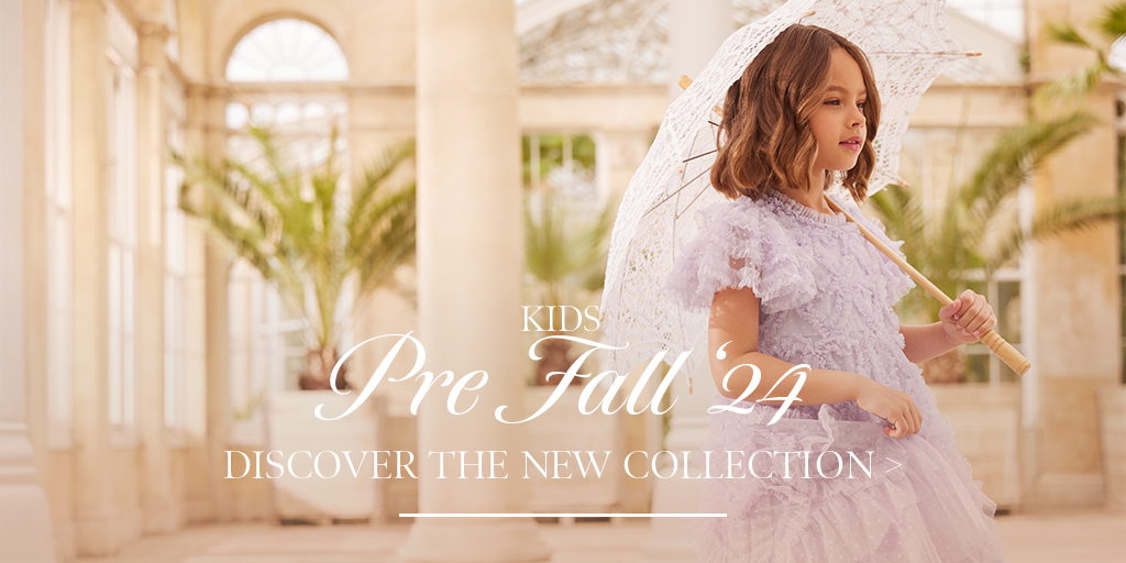 Introducing our new KIDS collection, for every special occasion this upcoming season. Truly princess-worthy, this edit is an ode to romantic florals, pastels and every shade of pink. Discover our new collection here. needleandthread.com