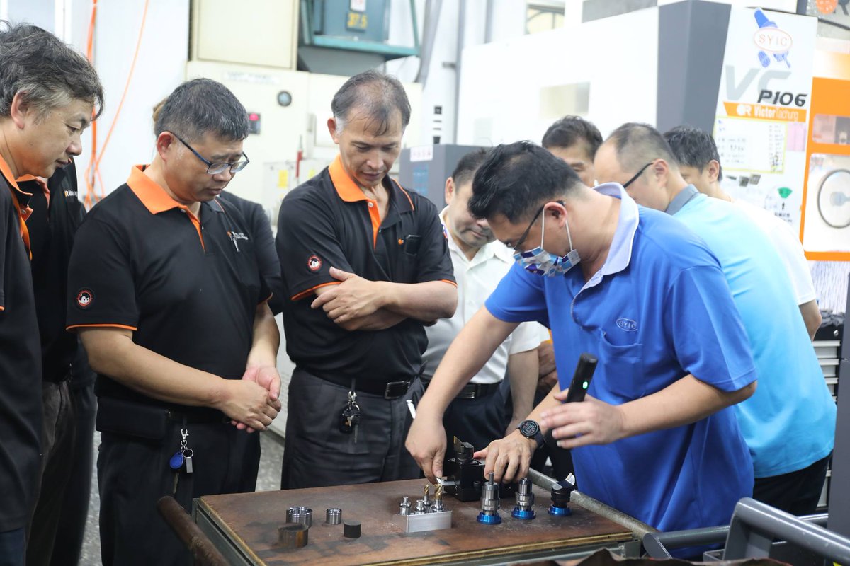 Syicgroup's tweet photo. We showcased SYIC products and how these products can help to improve production efficiency and process flexibility, achieving smart manufacturing. 📷Many thanks to the participation of OR Victor Taichung! https://t.co/ravIYeA57o