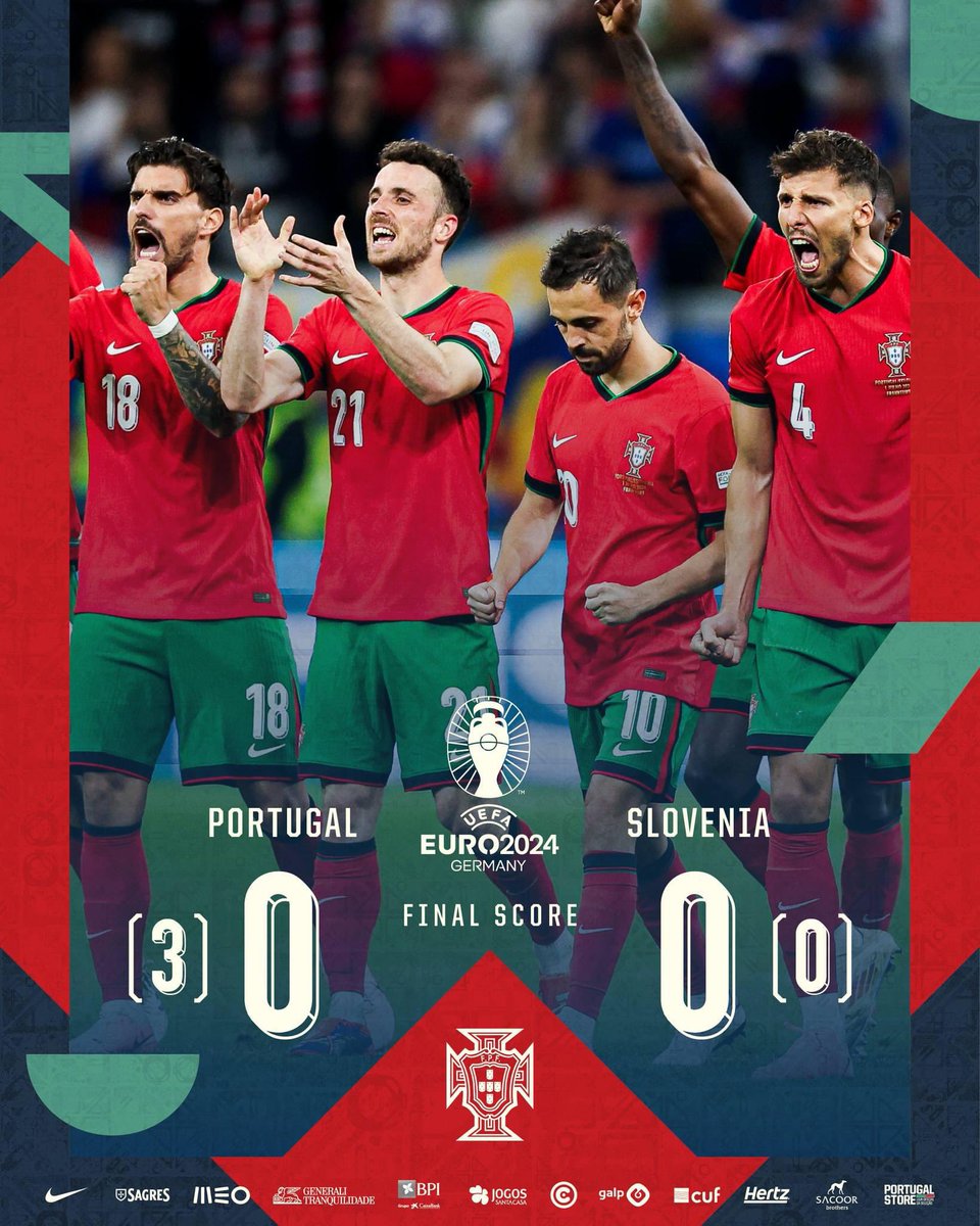 Moelhadji19's tweet photo. #Euro2024 Le #Portugal rejoint la #France après sa V au TAB vs la #Slovénie. A ce sujet, j’ai rédigé #1article : https://t.co/HaTR1opsnJ! Merci de lire/partager !
#Articles #Blogging #PORSLV #France #SEN #Kebetu https://t.co/pDZEB7i3Cz