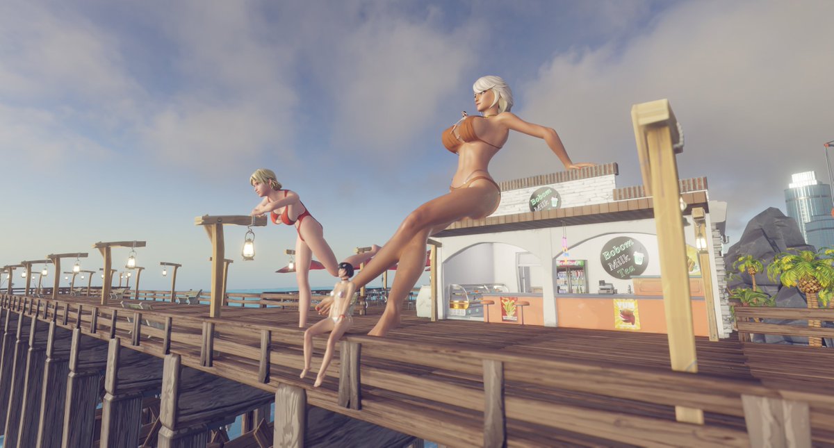 SanChriso's tweet photo. Guess summer has already started(like a month ago, assface), so here are some beach ladies for you
#SizeTwitter #Giantess #Fortnite https://t.co/UNL0TrQQV1