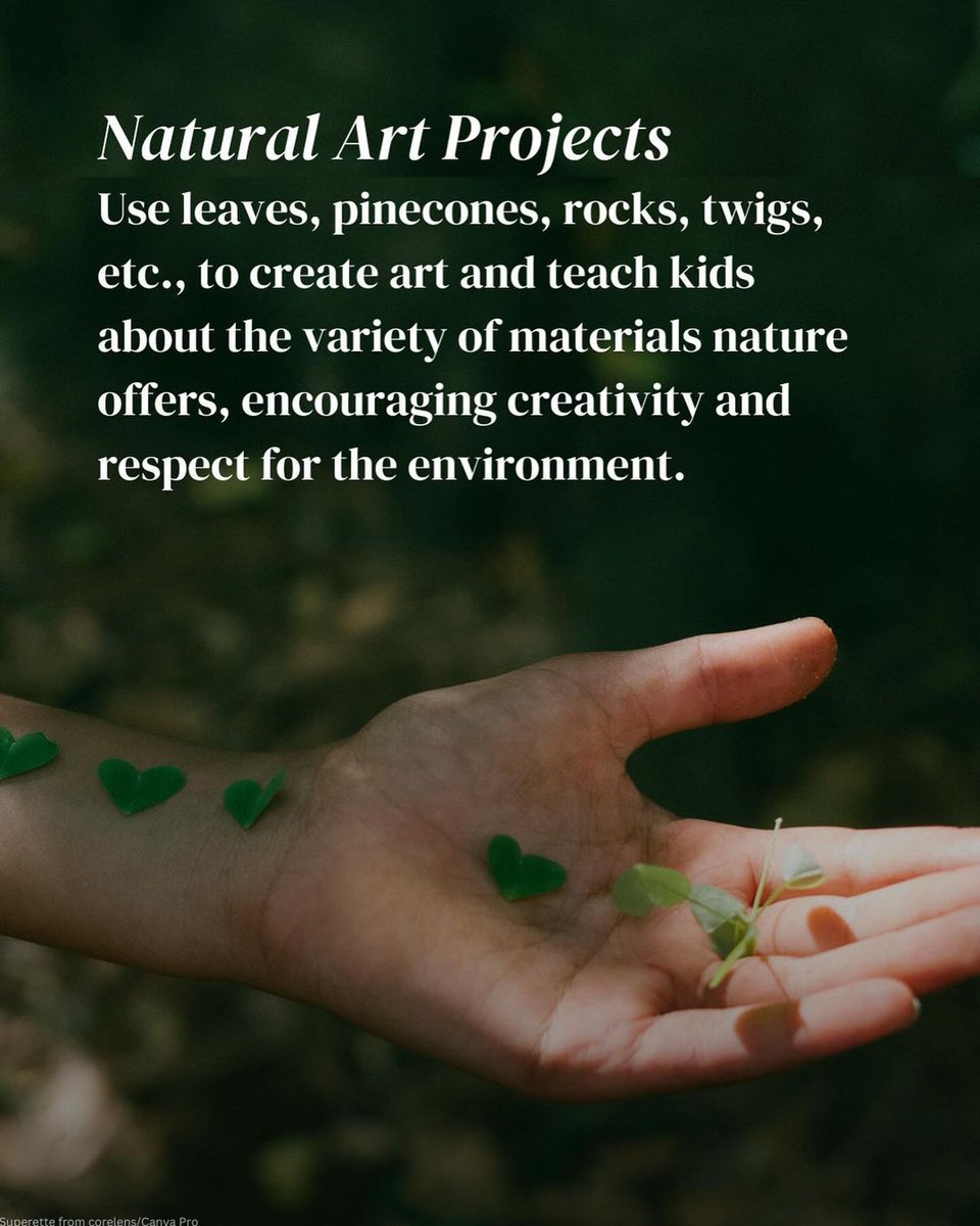 TheMaiFound's tweet photo. Turn family time into nature's time. Here are
4 activities that teach kids the joy of caring for the planet.
What would be your 5th eco-friendly activity? Share in the comments and inspire others.
#ForPeople #ForPlanet #sdg4 #sdg1 #sdg13 https://t.co/JGBK4uSeG1