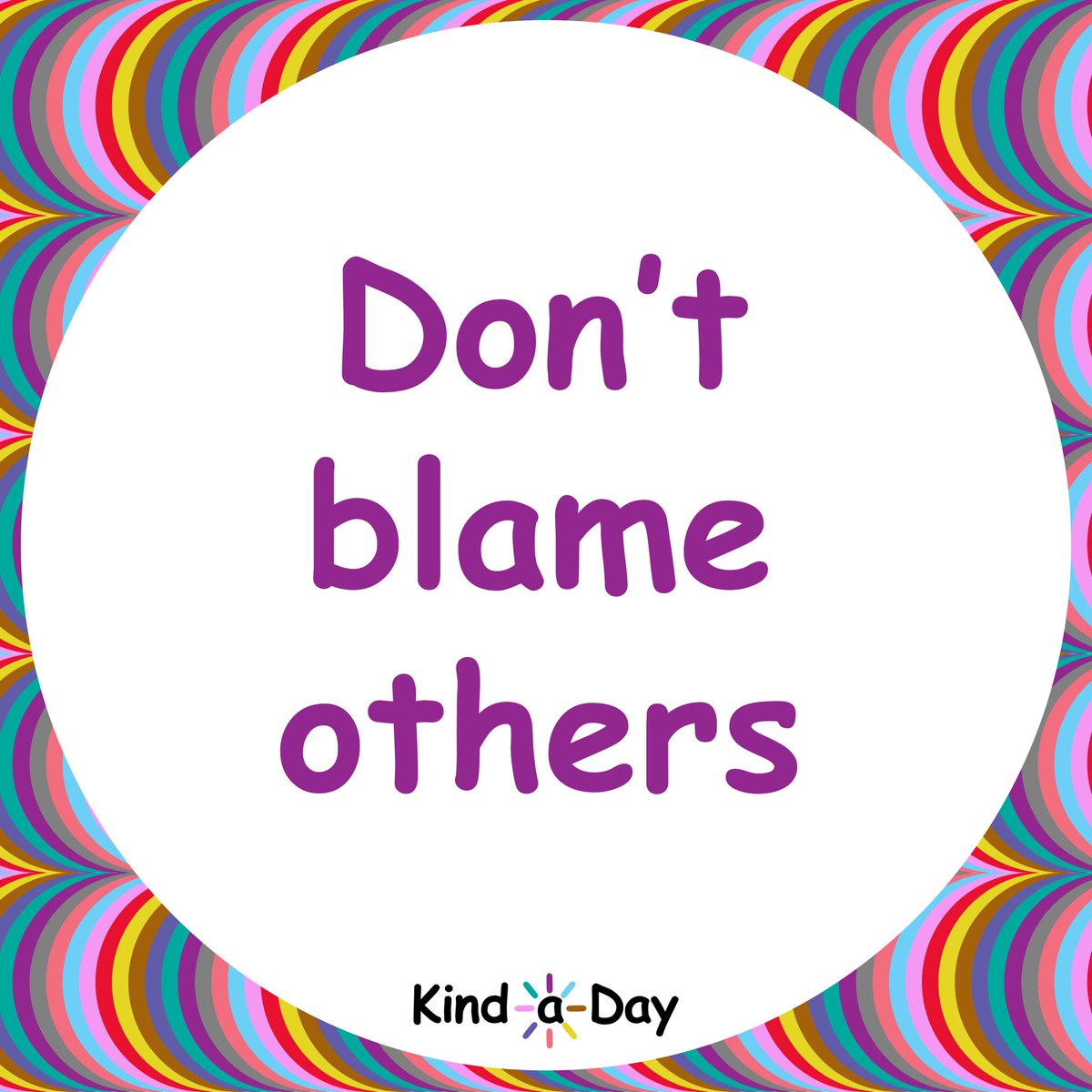 KindADay365's tweet photo. Tuesday Tip: Don’t blame others
 
#kind #BeKind #accountability #leadership #kindness #KindLife #LiveKind #kindfulness #ActsOfKindness #SpreadKindness #KindnessMatters #ChooseKindness #KindnessWins #KindaDay #KindnessAlways #RandomActsOfKindness https://t.co/ZNFDmyTtRx