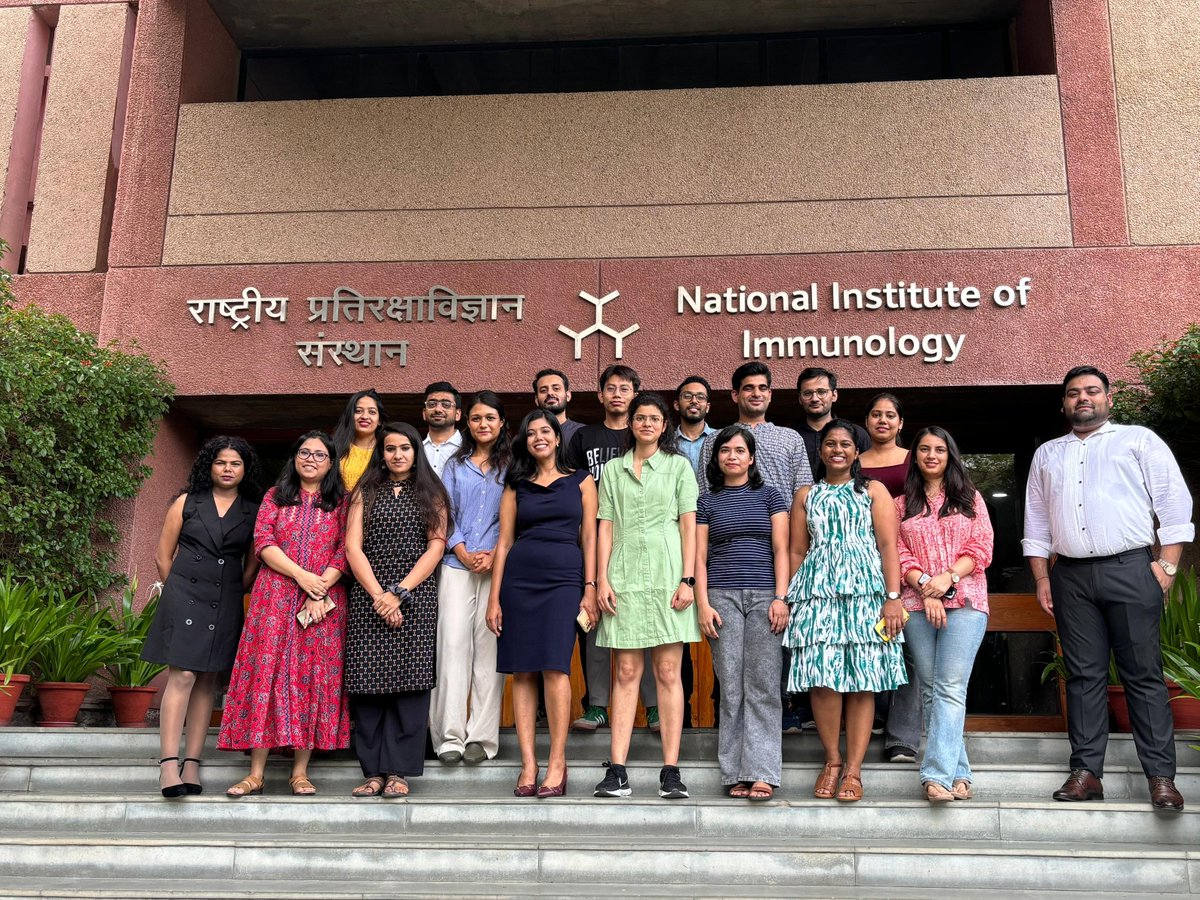 NImmunology's tweet photo. Here's to crossing the Rubicon! 
Fond farewell to the amazing batch of 2019 as they proceed to wrap up their PhDs and move on to new adventures. The NII family is incredibly proud of you and wishes you the best for future endeavours.
We can't wait to see what you will do next🤩 https://t.co/35hWvMgZm4