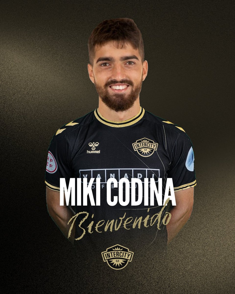 🆕🖤 𝗠𝗜𝗞𝗜 𝗖𝗢𝗗𝗜𝗡𝗔 • ¡Nuevo jugador del CF Intercity!

⚔️ Defensa central, 22 años

✨ Zurdo, 1.85 cm

🔙 Procedente del <a href="/UDLogrones/">UD Logroñés</a>

🤩🫱🏻‍🫲🏼 ¡Bienvenido, Miki!

🔗 cfintercity.com/el-cf-intercit…