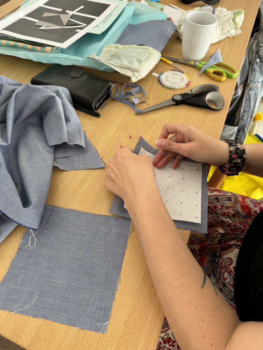 SewSisters_'s tweet image. Prepping is always key to making good items in our class at Tree Tops Village in Walker. This week was no exception, and results showed the hard work later. Classes at Tree Tops Villages are every Thursday mornings 10am-12noon #sew #sewing #sewingproject #sewsewsew #LearnToSew