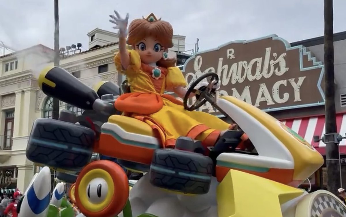 If I ever see Princess Daisy at Super Nintendo World, I will
