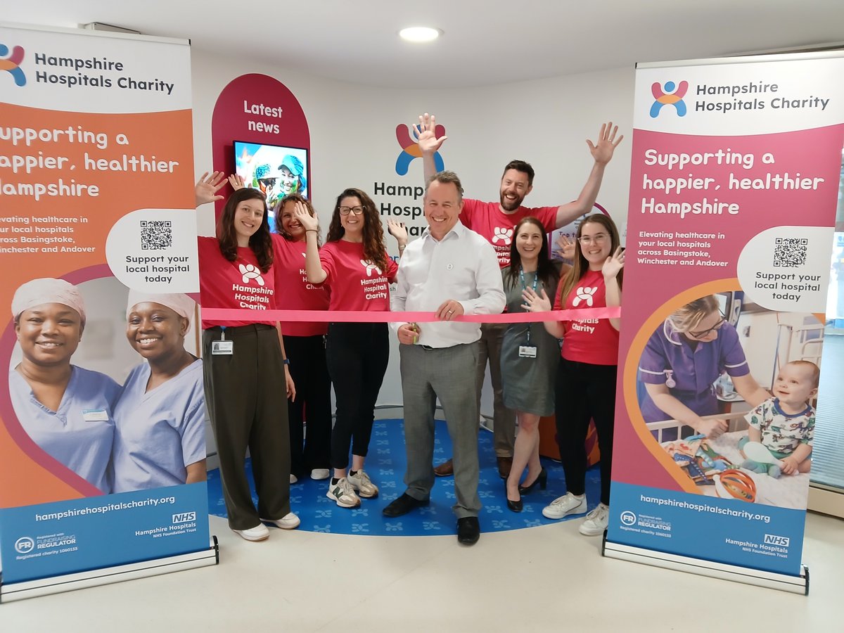 Have you noticed we look a bit different? We're the same charity you know and love but with a fresh new look.
Our bright designs move away from the rainbow and herald a vision for the future where we pledge to help elevate healthcare and create a happier, healthier Hampshire.