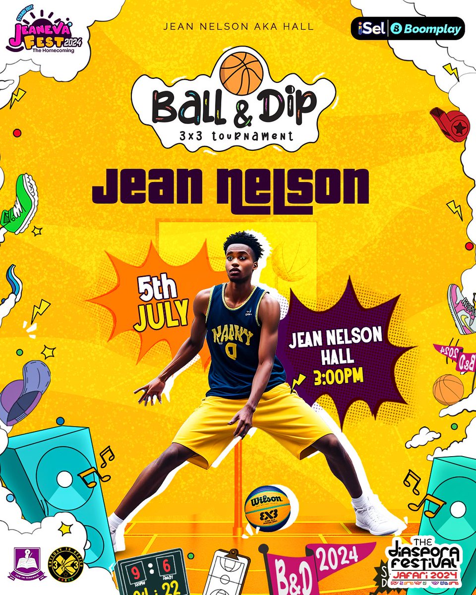WeAreiSel's tweet photo. Join the 3x3 Action! Dribble, shoot, slam Dunk, Music. It's gonna be a Ballndip showdown @jeannelsonhall @boomplayghana @3x3ghana ๐ฅ๐ฅ๐ฅ๐ฅ๐ฅ๐ฅ๐ฅ๐ฅ
See you this Friday! ๐ฅ
#3x3basketball #ballndip #basketball #basketballcourt #weareisel #hallweek #tournament https://t.co/1zjbPs73LF