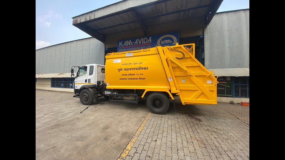 "Check out the efficiency of Kam Avida's rear-end loading garbage compactor! Keeping our streets clean with ease and dignity. 🌟 #WasteManagement #CleanCity #KamAvida" 
youtube.com/watch?v=OseKJz…