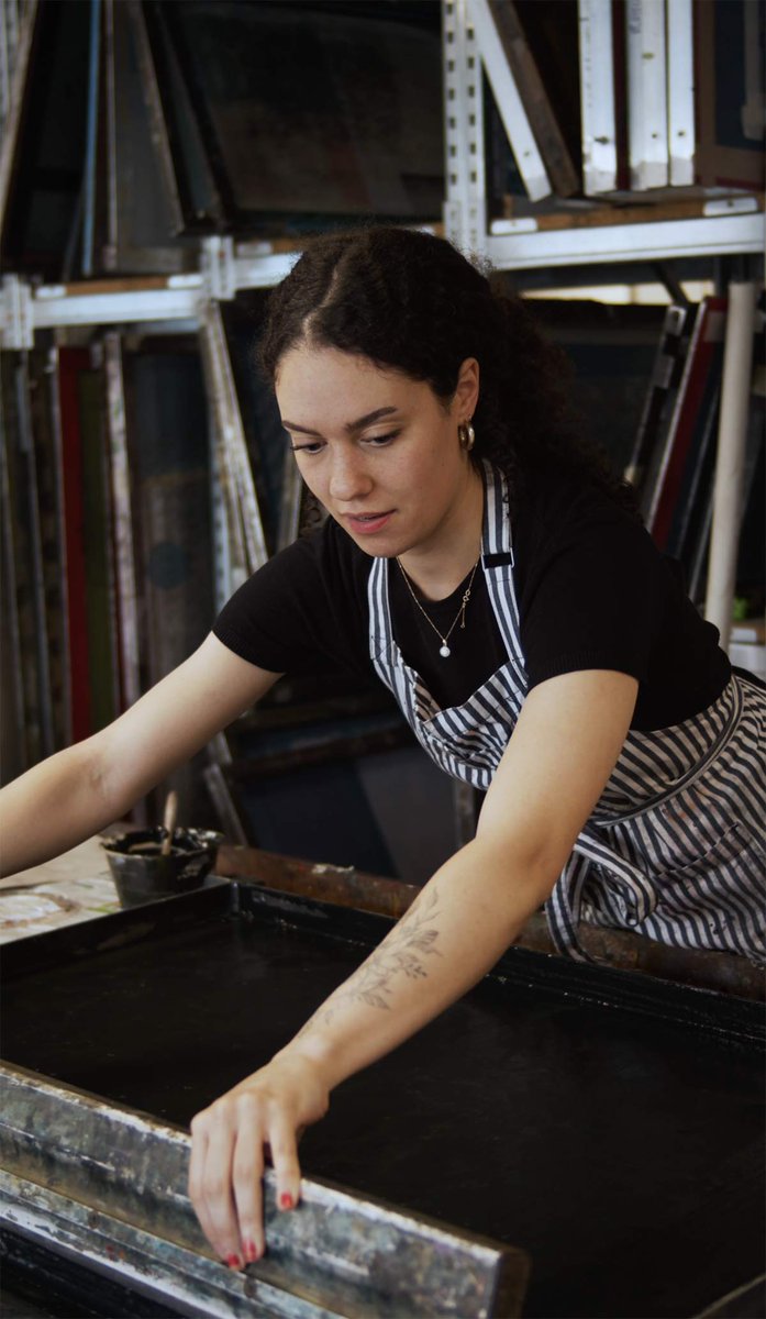 We are delighted to announce that Alma Conway, BA Textile Art, Design &amp; Fashion, is winner of our 2024 Prize for Textiles <a href="/BelfastSchArt/">Belfast School of Art</a>. Alma's collection of hand-dyed and printed fabrics honours traditional techniques and incorporates digital tools. Congratulations Alma Conway!