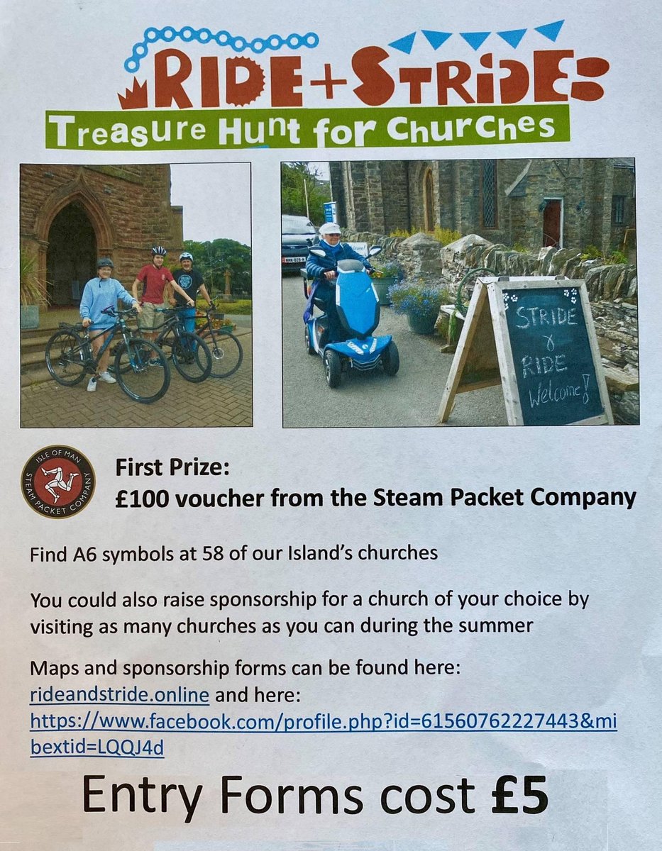 Entry Forms are available from the Welcome Centre counter and cost £5 (cash only please). 👇