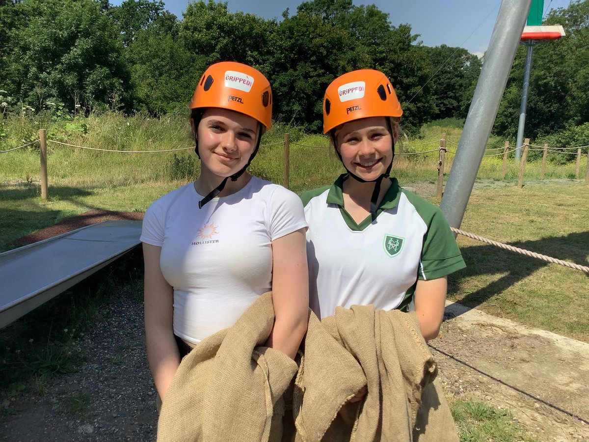SurbitonHigh's tweet image. Year 9 pupils had an exciting time scaling the heights and climbing through the treetops as they took on the high ropes course at Gripped London. We&apos;re proud of our pupils for the courage and determination displayed! 🌳 #SHSOpportunities #EducationUnleashed #UnmistakablySurbiton