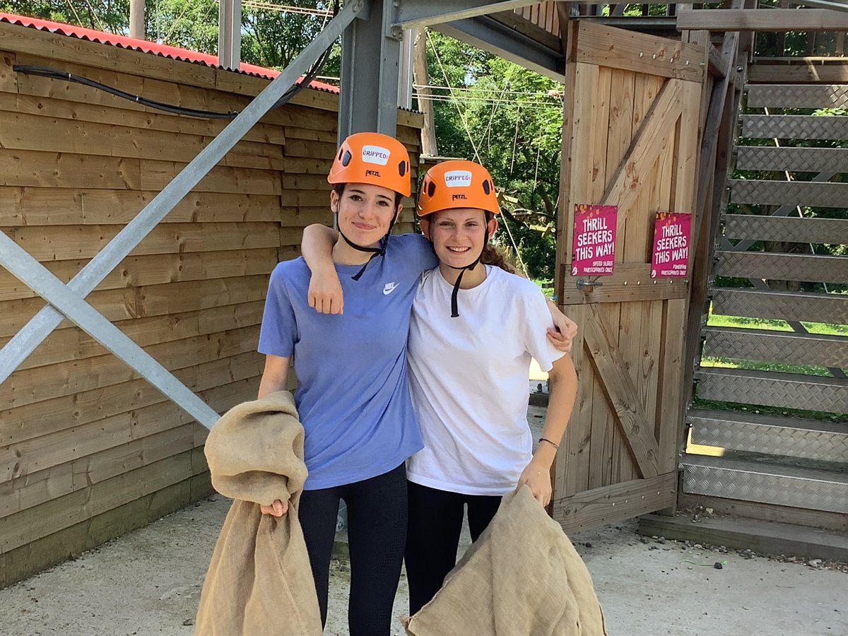 SurbitonHigh's tweet image. Year 9 pupils had an exciting time scaling the heights and climbing through the treetops as they took on the high ropes course at Gripped London. We&apos;re proud of our pupils for the courage and determination displayed! 🌳 #SHSOpportunities #EducationUnleashed #UnmistakablySurbiton