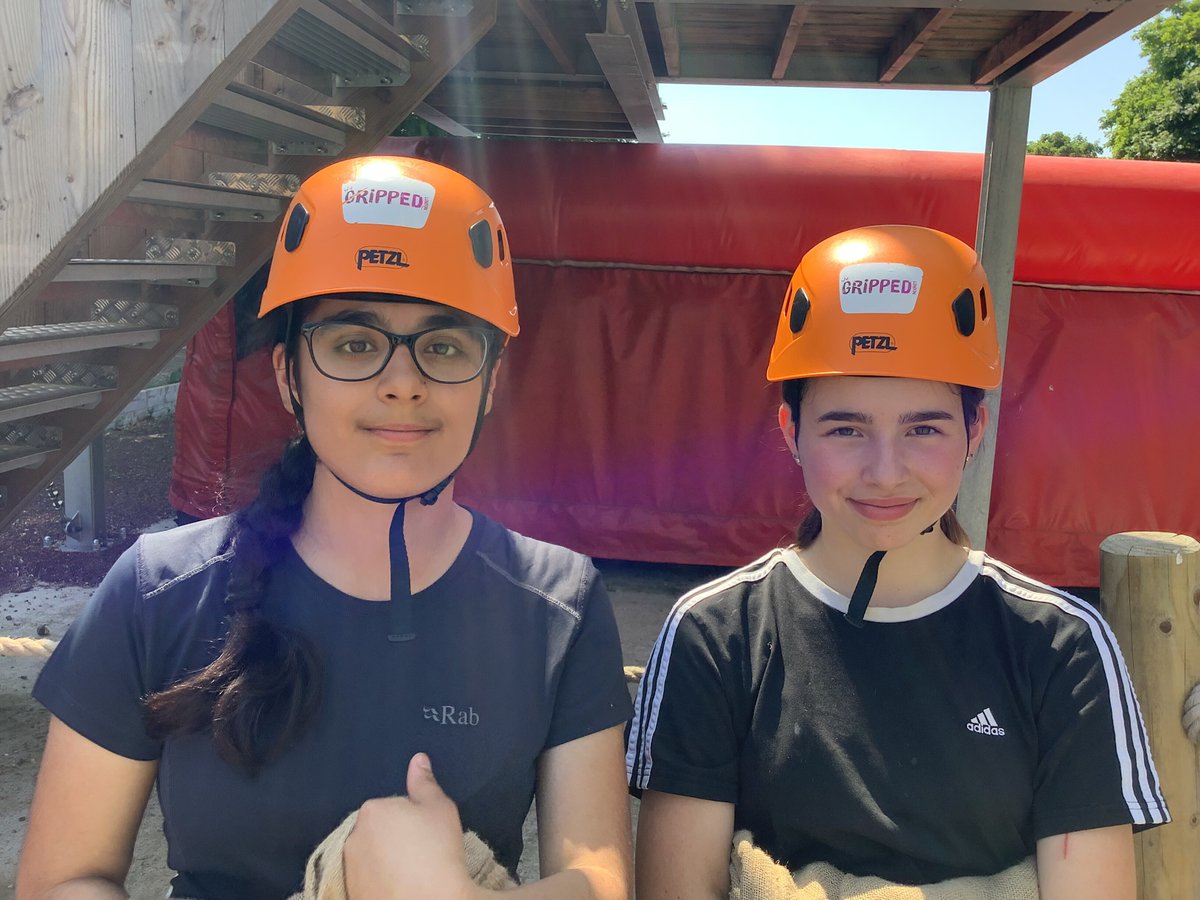 SurbitonHigh's tweet image. Year 9 pupils had an exciting time scaling the heights and climbing through the treetops as they took on the high ropes course at Gripped London. We&apos;re proud of our pupils for the courage and determination displayed! 🌳 #SHSOpportunities #EducationUnleashed #UnmistakablySurbiton