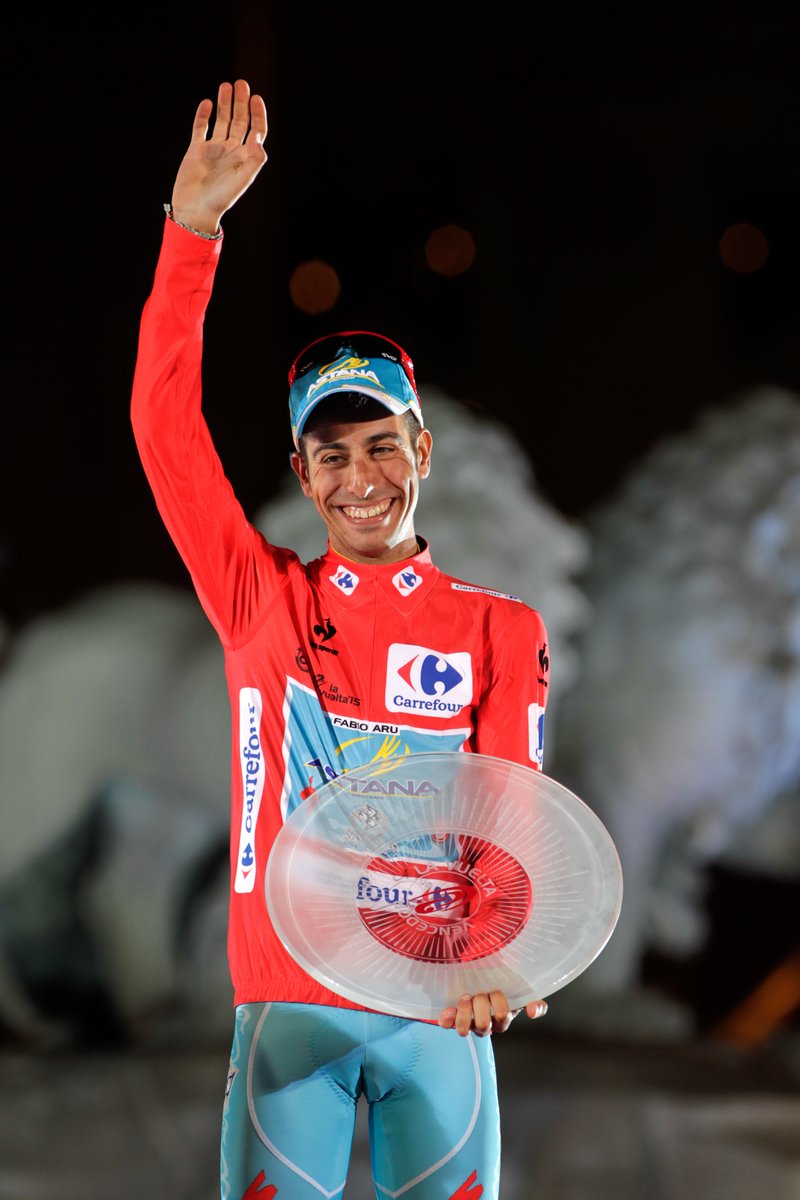 lavuelta's tweet photo. Buon compleanno @FabioAru1 ‼️🎂🥳

🏆Winner of La Vuelta in 2015🏆 https://t.co/IEPvngzeT6