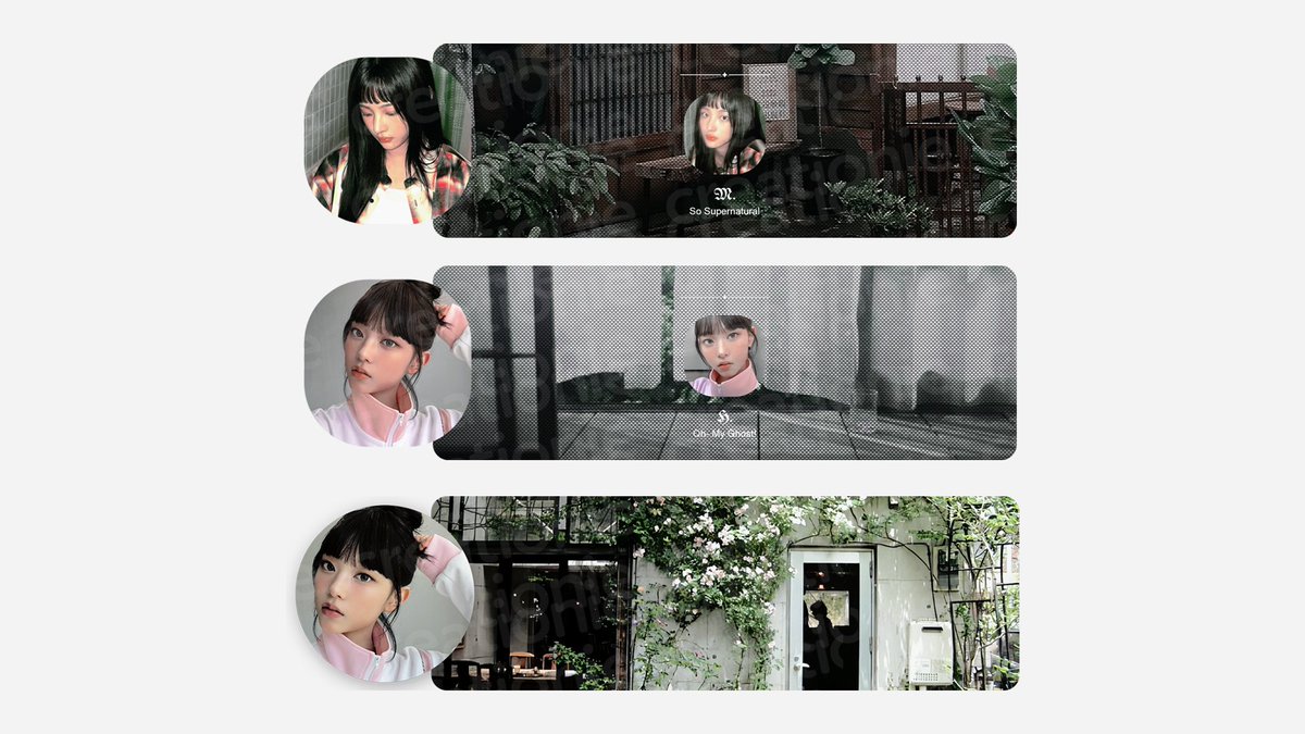 ready stock newjeans layout scenery (Rp 2.OOO) and simple KKT (Rp 3.OOO) open by request juga yaa #zonauang