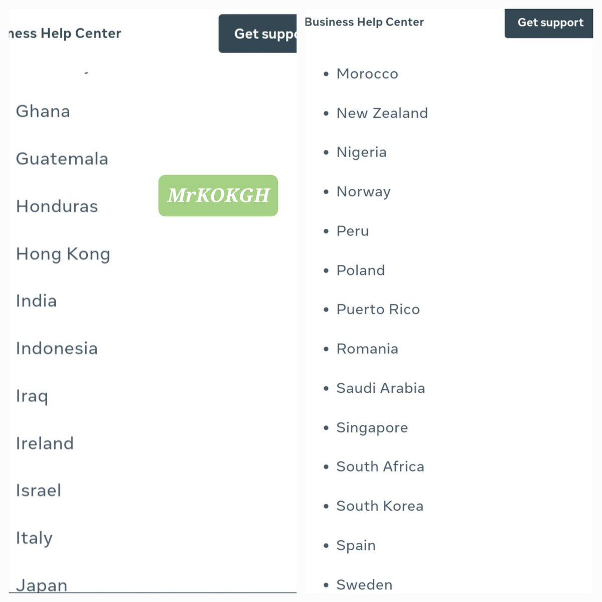 Mrkokgh's tweet image. Update: This is a piece of good news for Ghana, Nigeria and others. Facebook has updated its list of countries eligible for monetization. 

#Facebook #FacebookMonetization #FacebookMonetizationinGhana #FacebookMonetizationinNigeria #Ghana #Nigeria #MrKOKGH