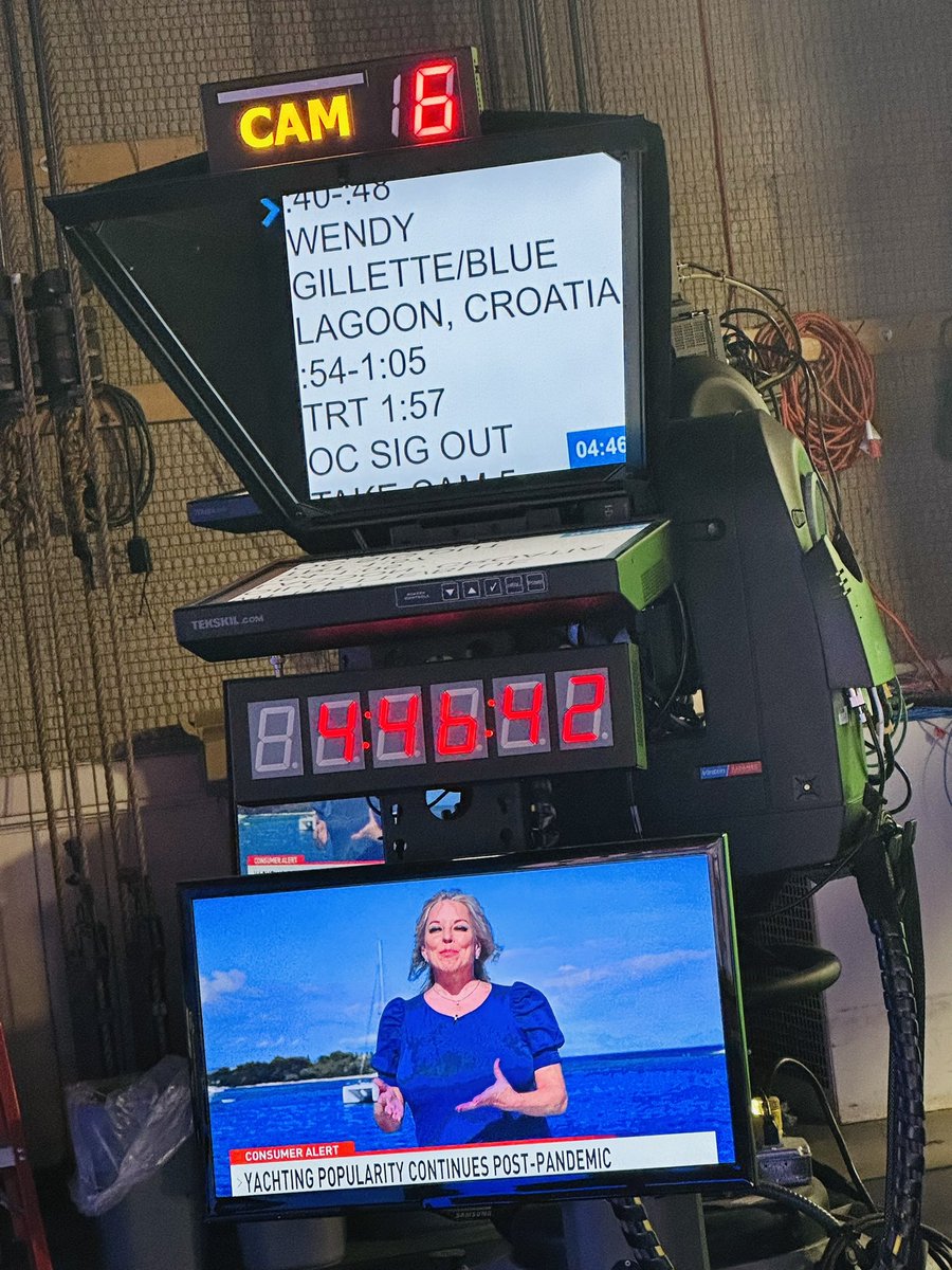 Julia Marie Dunn (@juliadunnwrgb1) on Twitter photo Wendy on a sailboat in Croatia. <a href="/wendygilletteny/">Wendy Gillette</a> were very jealous in the Albany, NY studio this morning! ⛵️⚓️ Any extra cabin space? Wendy on a sailboat in Croatia. <a href="/wendygilletteny/">Wendy Gillette</a> were very jealous in the Albany, NY studio this morning! ⛵️⚓️ Any extra cabin space?