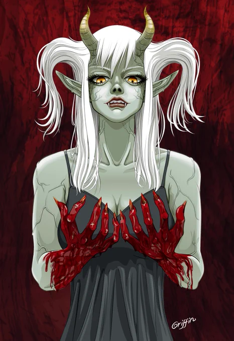 Devil Woman (完全版) #イラスト #illustration 