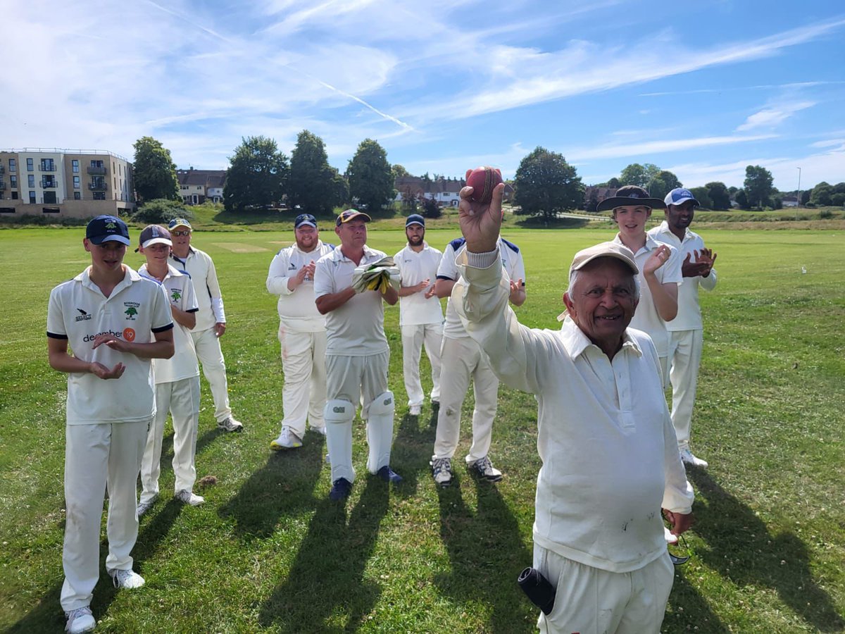<a href="/ThatsSoVillage/">That’s So Village</a> An 82 year old took 5 for 9 in 5 overs after not planning to bowl more than 1 over. He's older than all the other wicket takers added together.