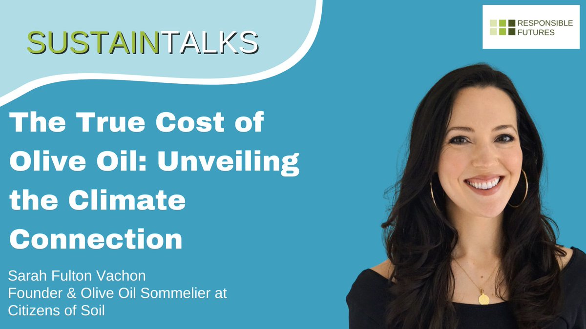 Have a listen to Responsible Futures latest Sustain Talks podcast with Sarah Vachon founder of Citizens of Soil as we discuss the rising pricing and why that's due to the climate crisis.  youtube.com/watch?v=j9cMtT… #climatecrisis #sustainablefarming #Sustainability