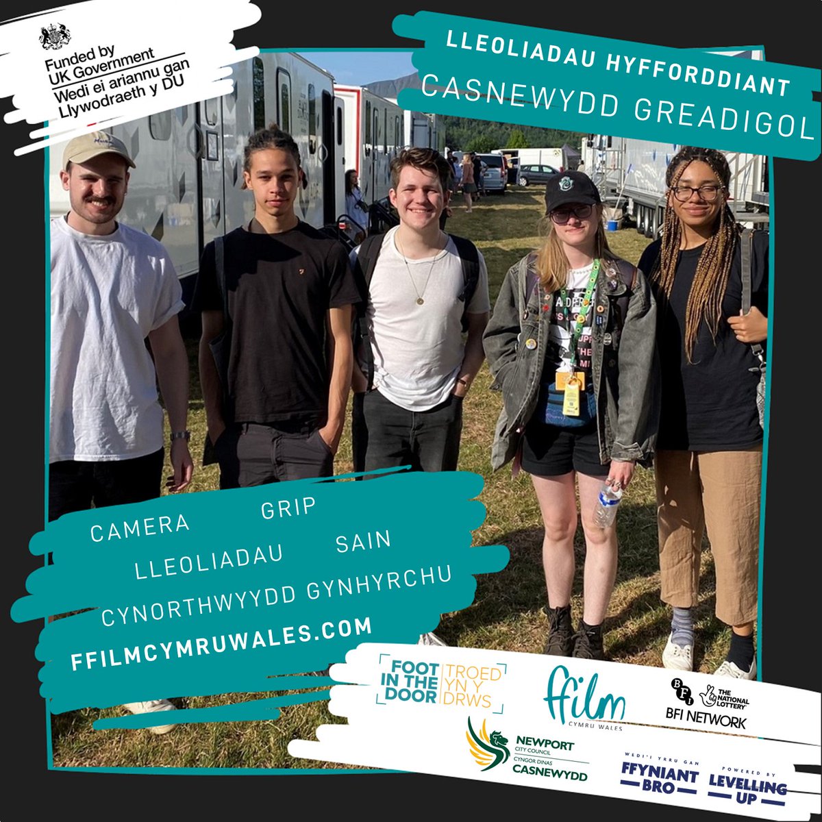 Applications for our paid training placements on a short film in Newport close on Friday!

Bydd ceisiadau am ein lleoliadau hyfforddiant ar gynhyrchiad ffilm fer yn Casnewydd yn cau Dydd Gwener! 
ffilmcymruwales.com/news-and-event…