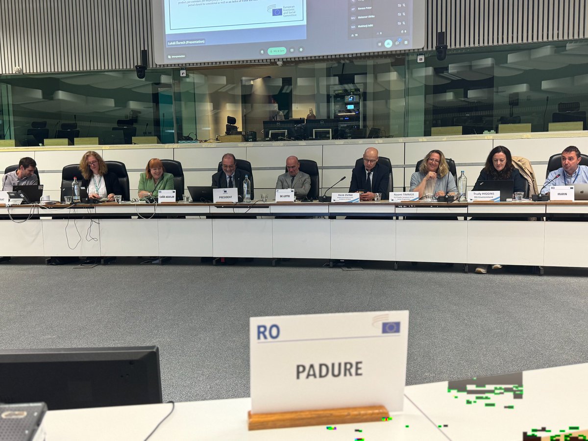 DecebalPadure's tweet photo. 81st meeting of the #SustainableDevelopmentObservatory  Water as a comprehensive strategy, critical amidst the #ClimateCrisis and #Biodiversity loss. 
🌍 Moderated by @IsabelCaño
🌊 Insights from @HenkOvink, Florian Marin, &amp; @NaomiTimmer 
#WaterStrategy #EUBlueDeal #ClimateAction https://t.co/IBrQbVxiFC