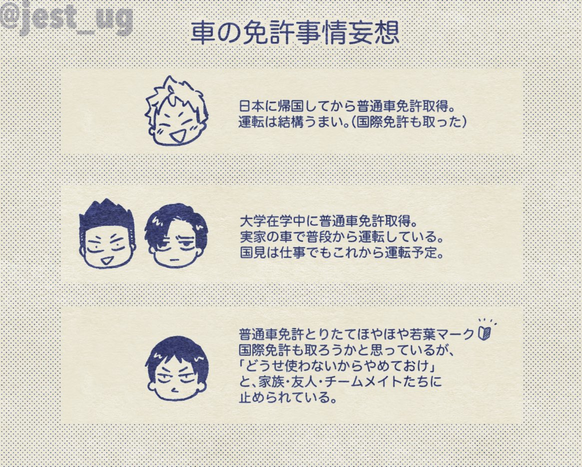 ビーチバレーの話で、もし車でお出かけしてたらまんが🏖🚙🏐 